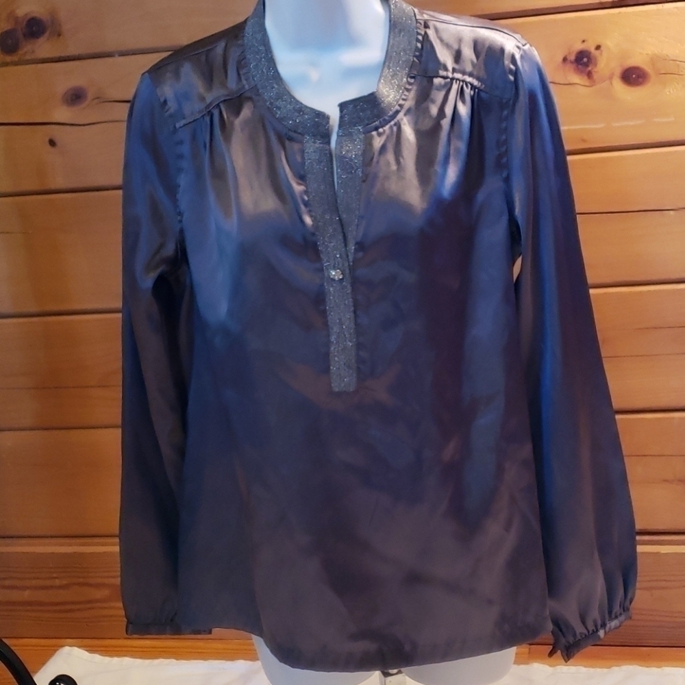 Chadwicks women's top size 10, pewter special occ
